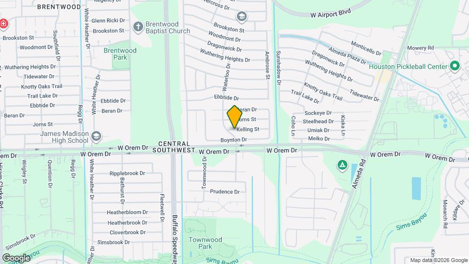 3239 Kelling St Map and Location Details