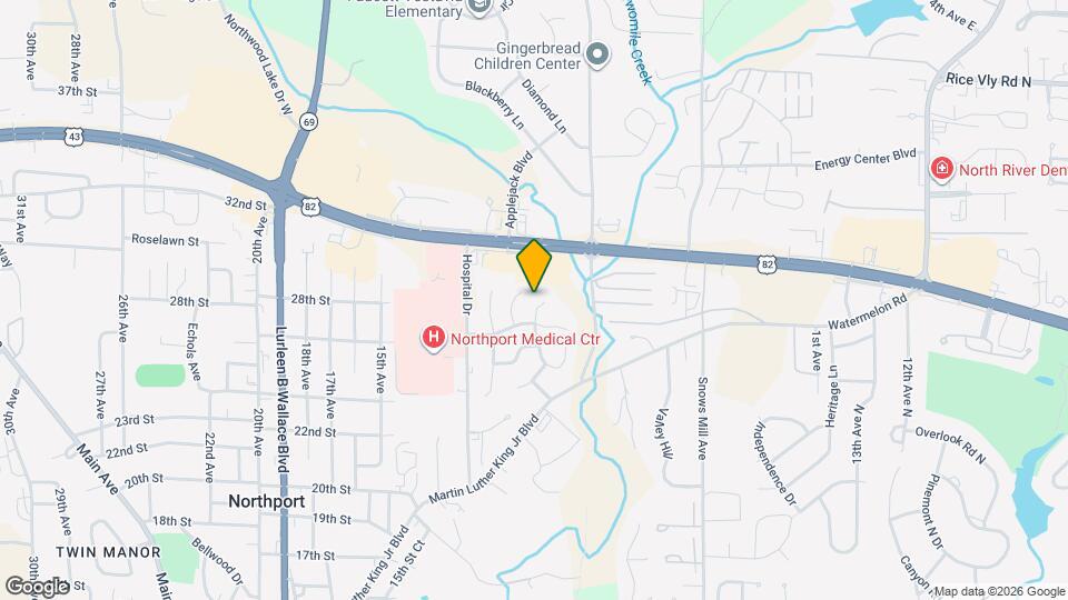 2950 Meadowlark Ln Map and Location Details