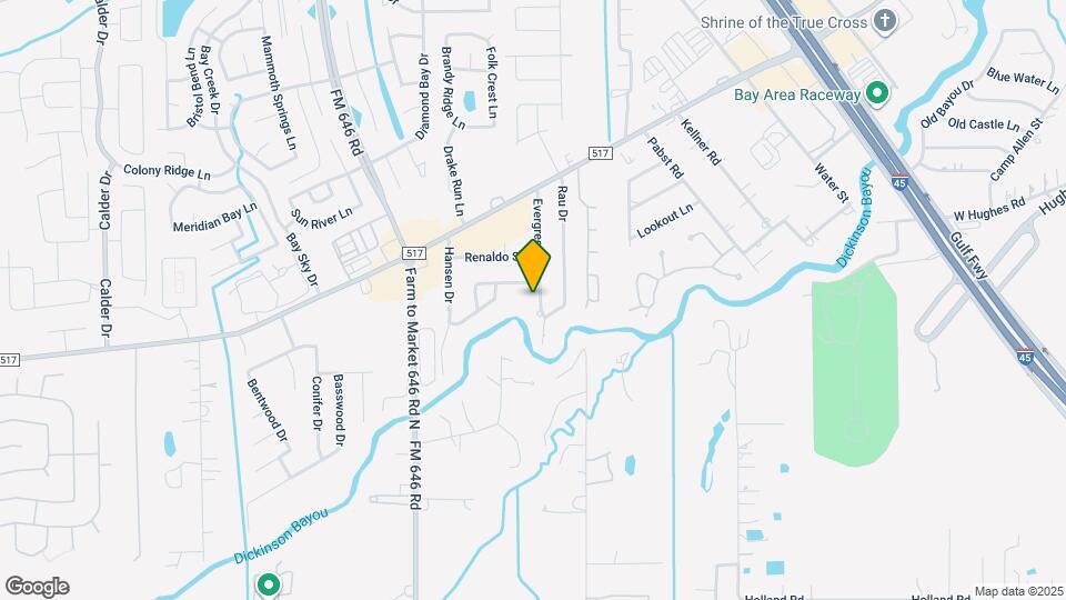 3824 Evergreen Dr Mapa y Detalles de la Ubicación