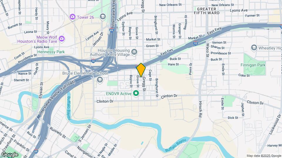 3309 Gillespie St Map and Location Details