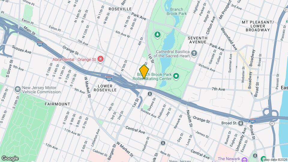 184 1st St Map and Location Details