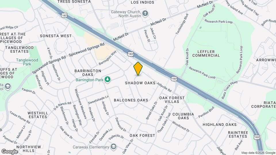 11608 Argonne Forest Trail Map and Location Details