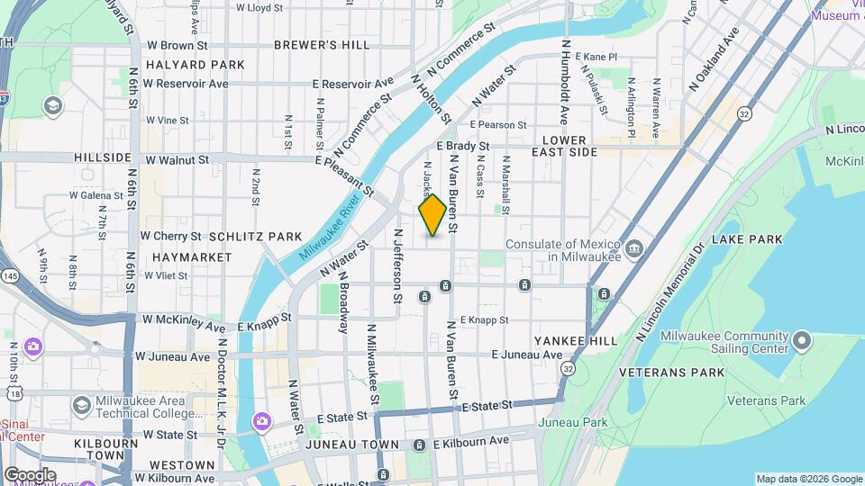 1506 N Jackson St Map and Location Details