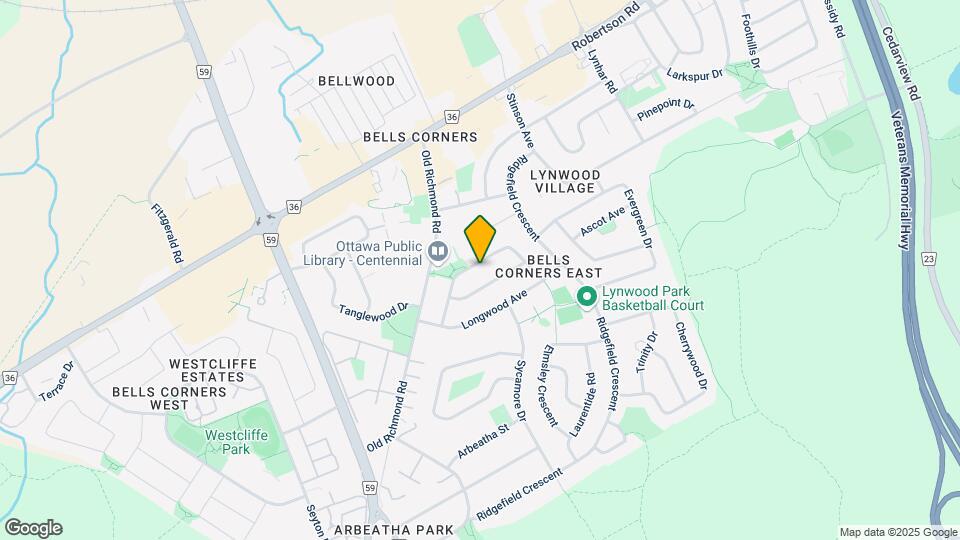 20 Harwick Crescent Map and Location Details