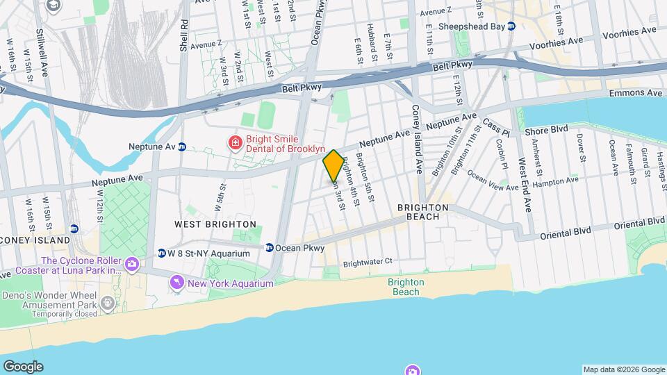 2964 Brighton 3rd St Map and Location Details