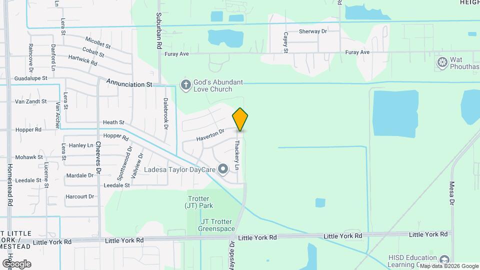 11122 Thackery Ln Map and Location Details