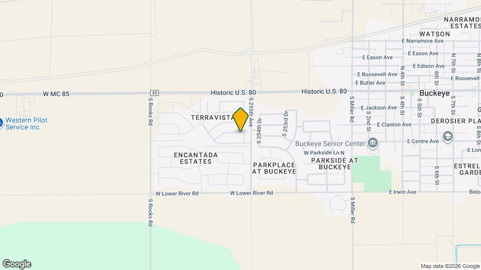 25569 W Desert Dr Mapa y Detalles de la Ubicación