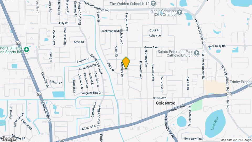 5206 Tangerine Ave Map and Location Details