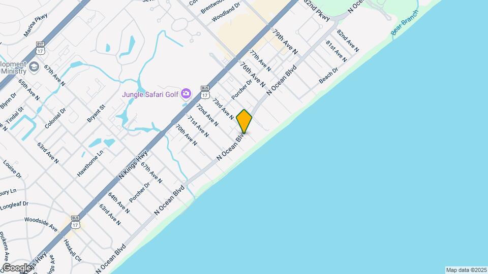 7200 N Ocean Blvd Map and Location Details