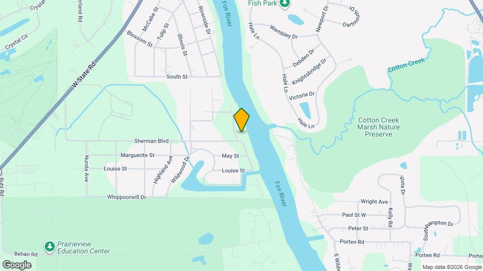 4234 Riverside Dr Map and Location Details