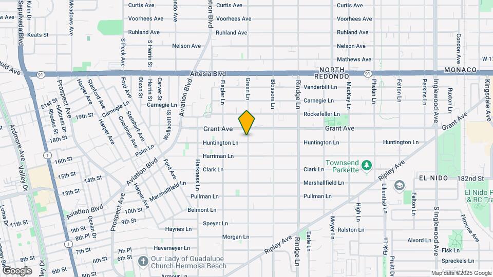 1923 Huntington Ln Mapa y Detalles de la Ubicación