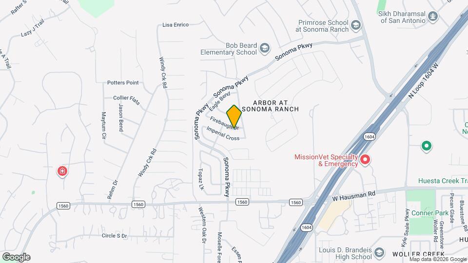 8818 Firebaugh Dr Map and Location Details