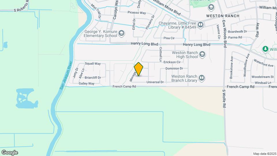 2102 Black Rose Ln Map and Location Details