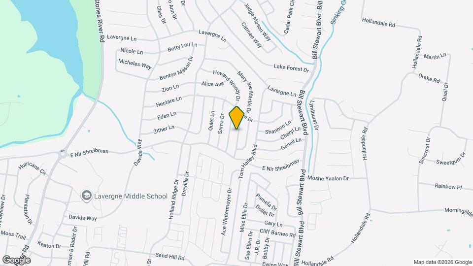 232 Mary Joe Martin Dr Map and Location Details