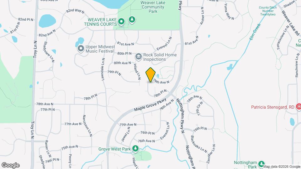 7874 Garland Ln N Mapa y Detalles de la Ubicación
