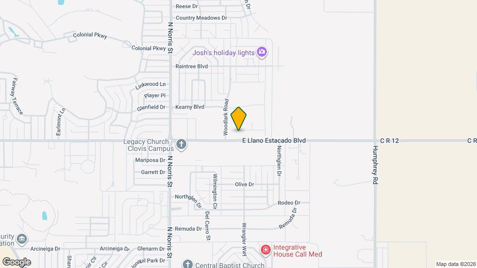 124 Chisum Dr Map and Location Details