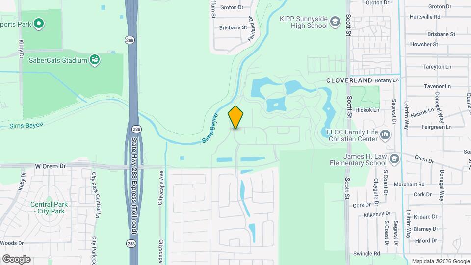 12313 Churchill downs Dr Map and Location Details