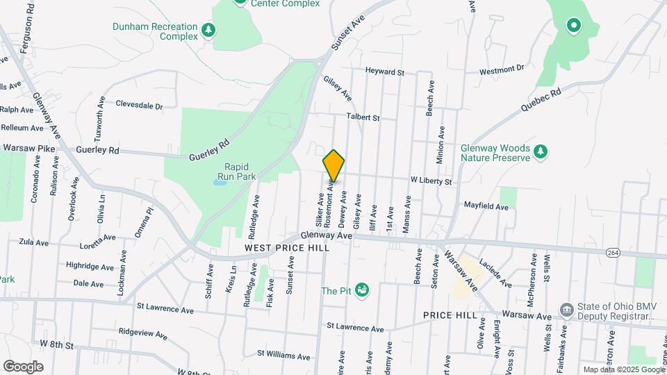 1260 Rosemont Ave-Unit -3 Map and Location Details