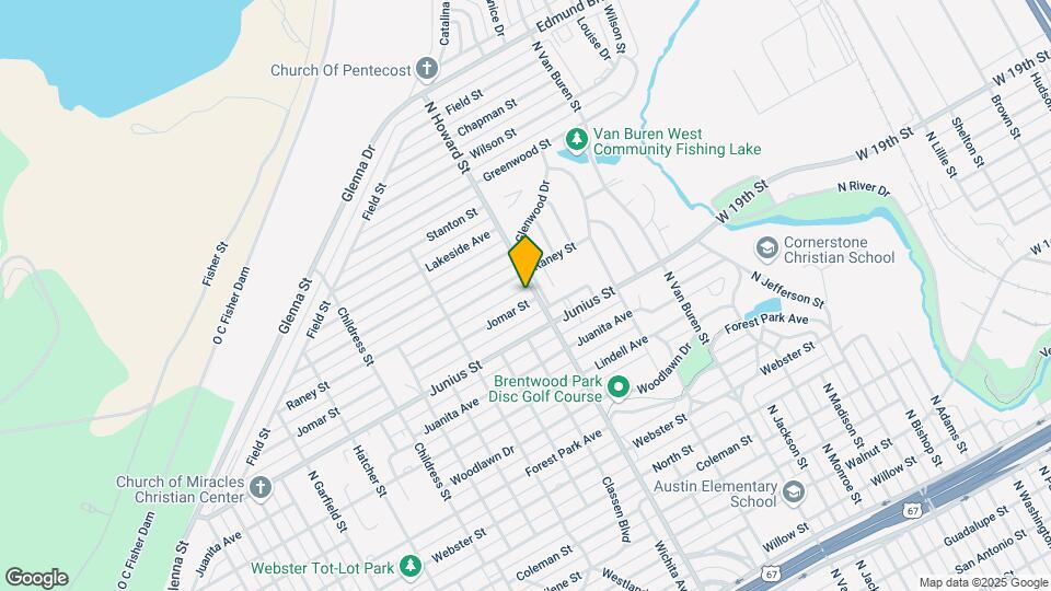 2106 Jomar St Map and Location Details