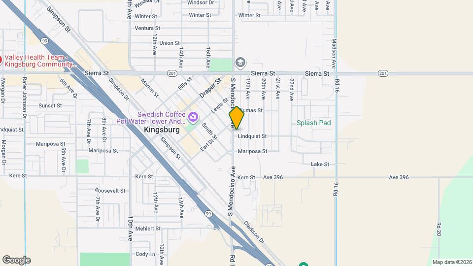 1424 18th Ave Map and Location Details