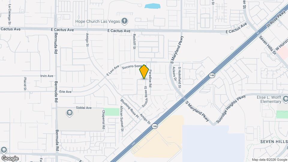 10807 Scotch Rose St Mapa y Detalles de la Ubicación