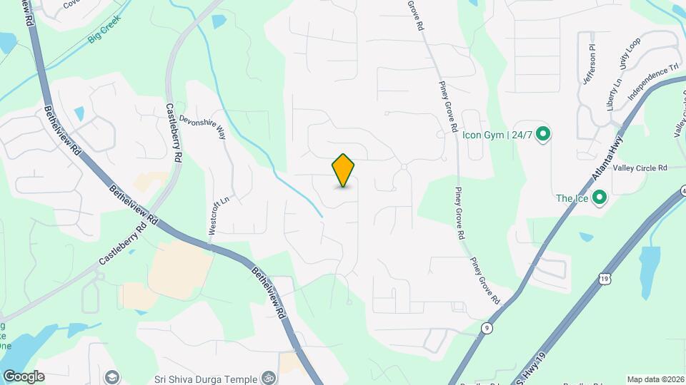 6645 Shadwell Ct Mapa y Detalles de la Ubicación