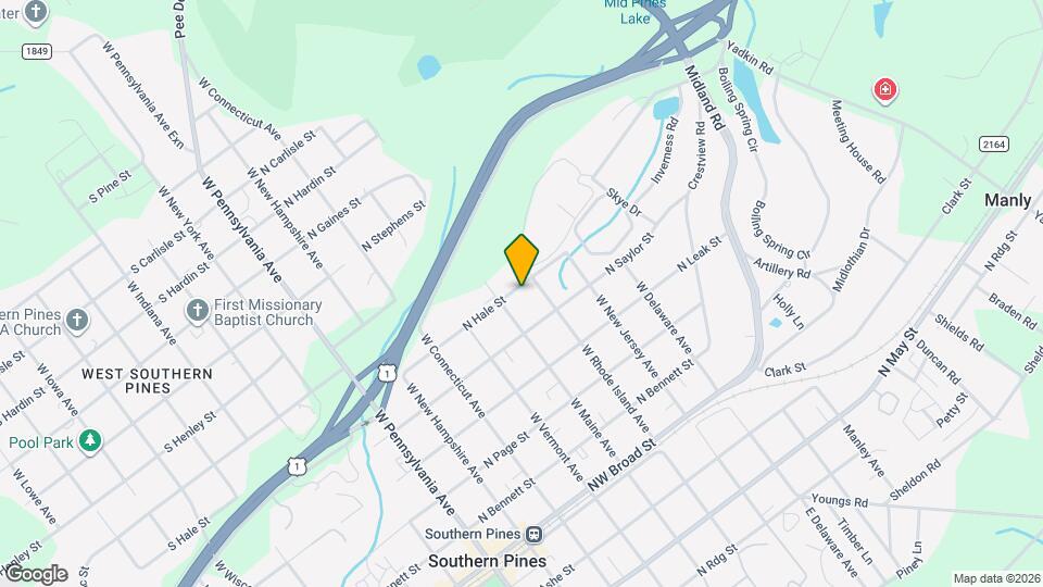 521 N Hale St Map and Location Details