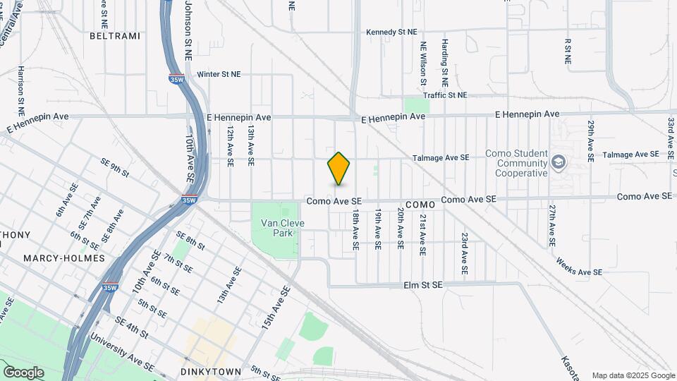 1014 17th Ave SE, Unit 1 Map and Location Details