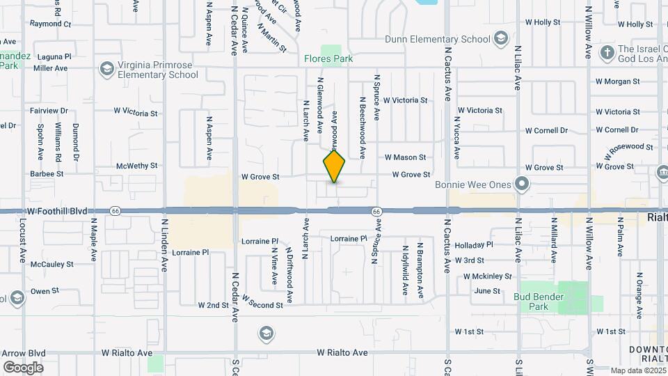 472 N Brierwood Ave Mapa y Detalles de la Ubicación