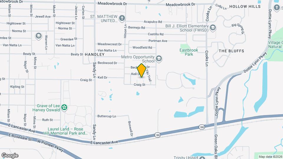 2916 Craig Ct Mapa y Detalles de la Ubicación