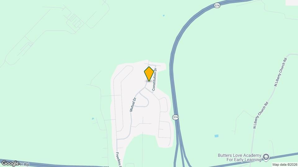 1384 Mutual Dr Map and Location Details