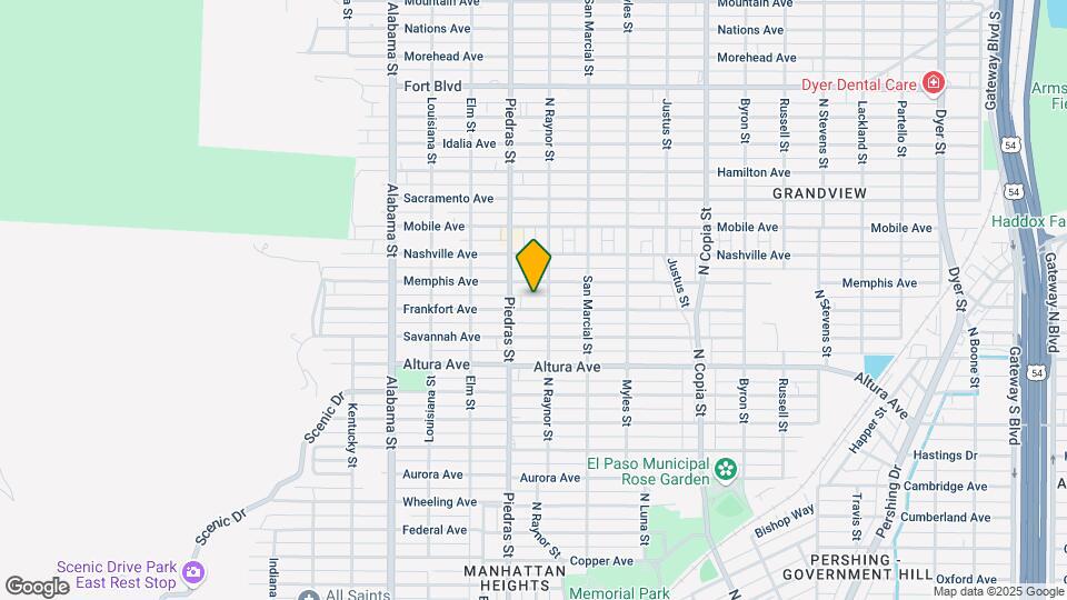 2917 Frankfort Ave Map and Location Details
