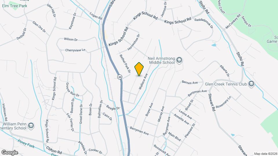 5961 Murdock Ave Map and Location Details