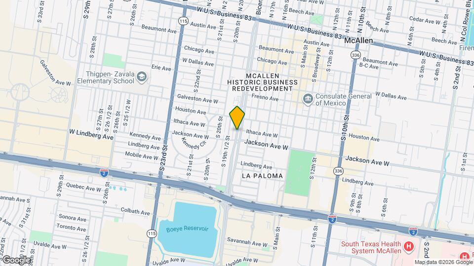 914 S Bicentennial Blvd Map and Location Details