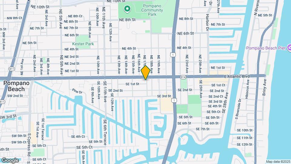 1637 SE 1st St Map and Location Details