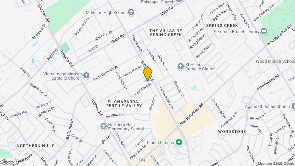 14457 Edgemont St Map and Location Details