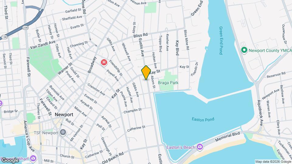 83 Eustis Ave Map and Location Details