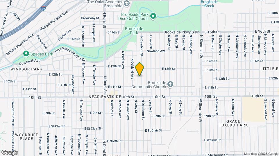 1134 N Dearborn St Map and Location Details