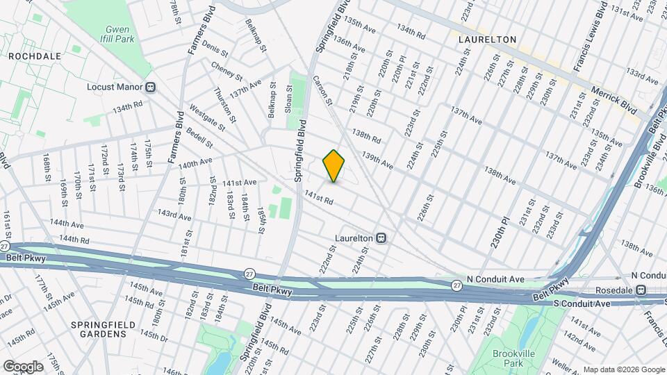 219-16 141st Ave Map and Location Details