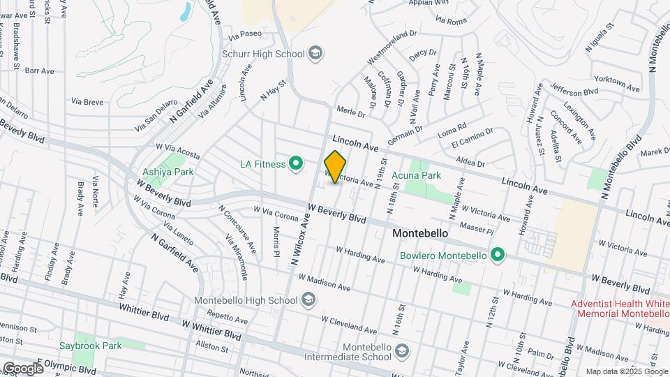 521 N 21st St Map and Location Details