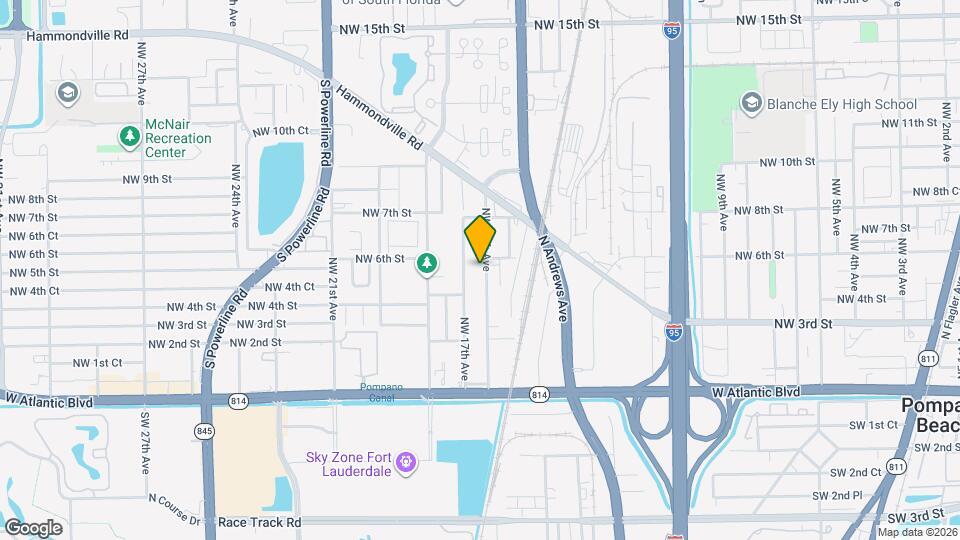 505 NW 16th Ave Map and Location Details