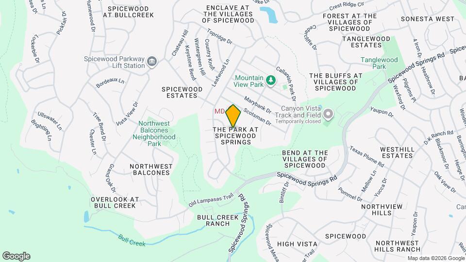 9002 Scottish Pastures Dr Map and Location Details