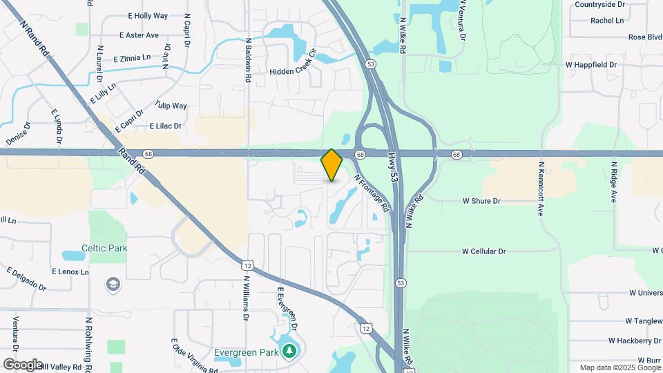 1545 N Silver Ln Map and Location Details