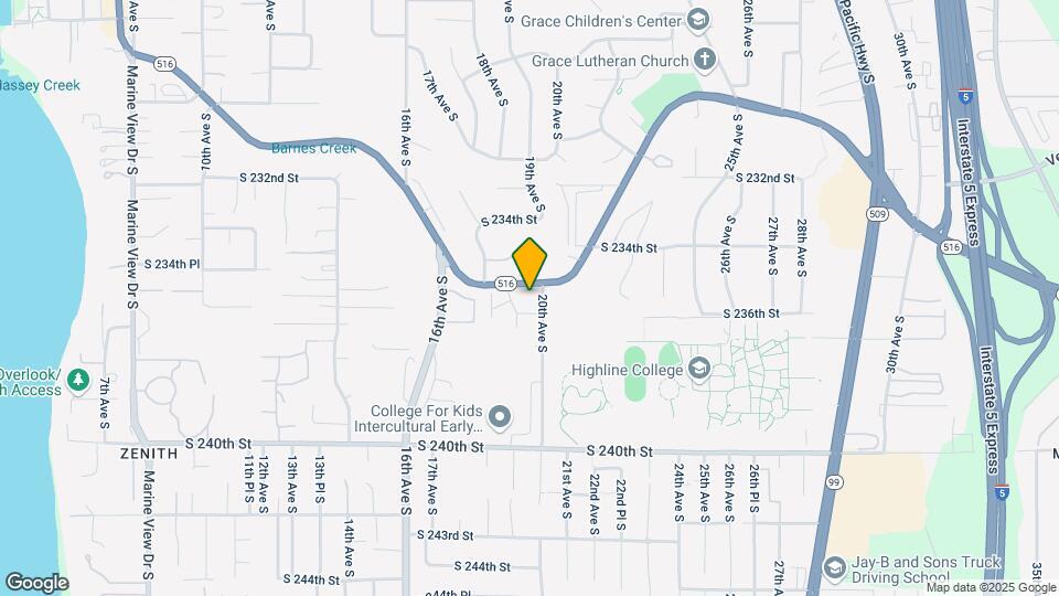 Holly Creek Apartments Mapa y Detalles de la Ubicación
