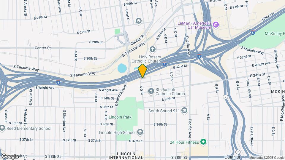 619 S Wright Ave Map and Location Details