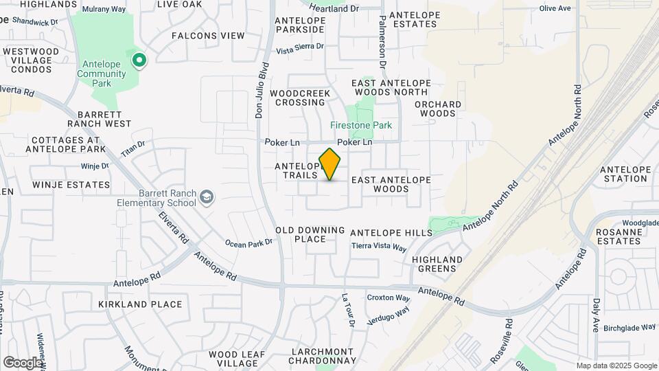 5228 Easton Way Map and Location Details
