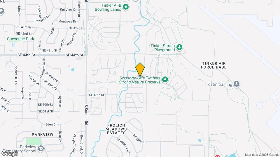 6207 SE 46th St Map and Location Details