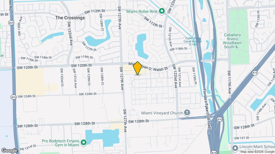 12172 SW 124th Path Map and Location Details