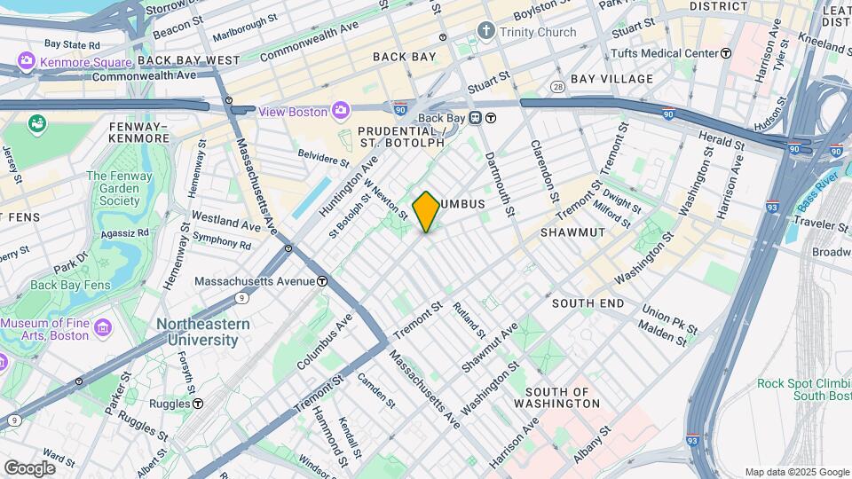 474 Columbus Ave, Unit 10 Map and Location Details
