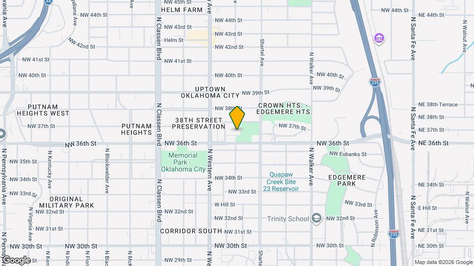 839 NW 36th Terrace Mapa y Detalles de la Ubicación